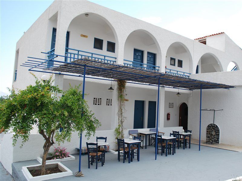Hotel Flisvos Megalochori  Bagian luar foto
